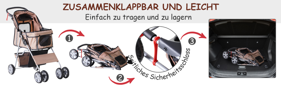 Hundewagen Hundebuggy