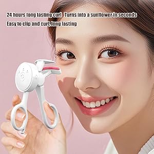 Elektrische wimper kruid, Lash Curler Heat