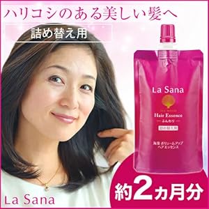 Amazon | ラサーナ (La Sana) 海藻 ボリュームアップ ヘア