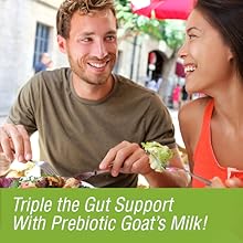 Solaray Acidophilus 3 Strain Probiotic & Prebiotic Goat’s Milk 3 Billion CFU Freeze Dried 50 VegCaps