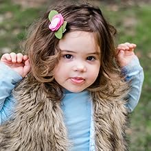 baby hair clips bows