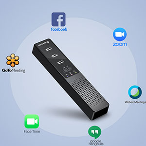 usb laptop speakers with microphone