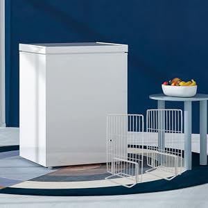 Amazon | ETHZZLE 冷凍庫用メタル隔板 可 高 で冷蔵庫内の食材を