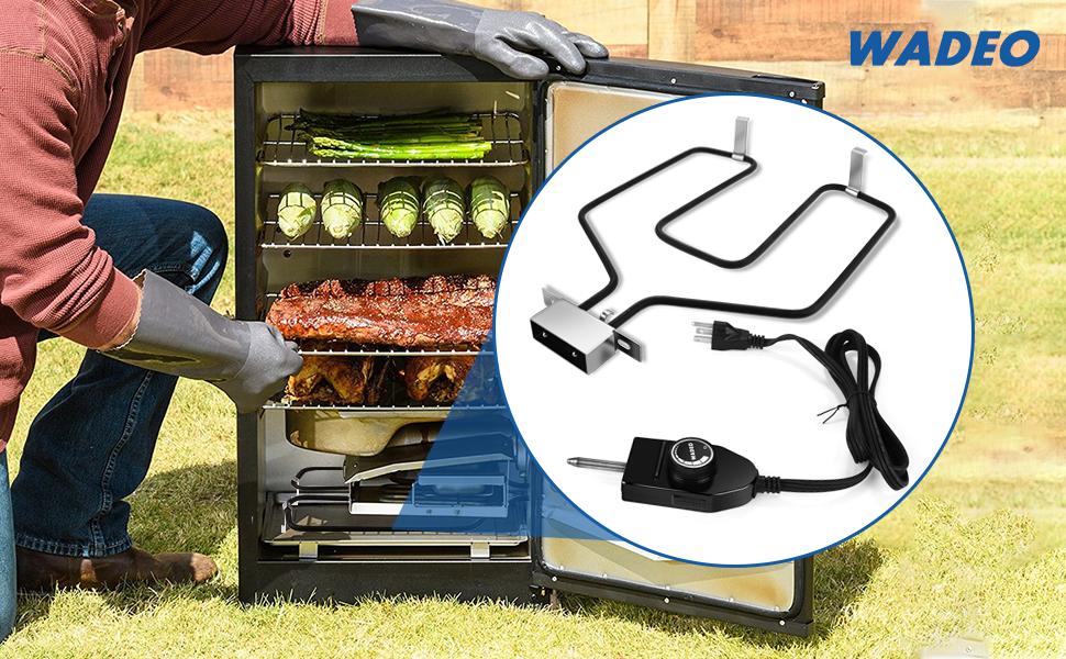 WADEO Replacement Part Electric Smoker and Grill Heating