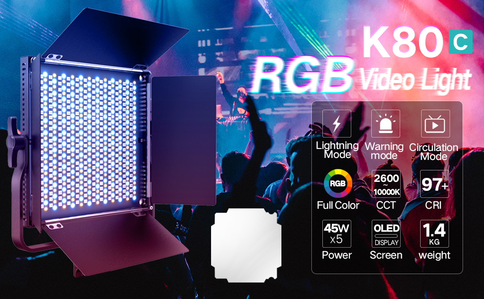 Led RGB Video Light