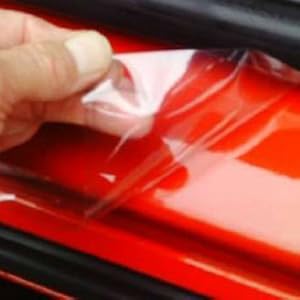 6 by 48 Inches Clear Door Sill Paint Protection Scratch Film Vinyl Sheet