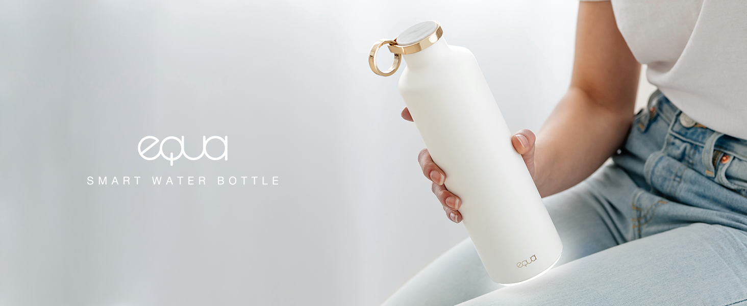 EQUA Smart Water Bottle 23 oz Bluetooth Water Intake