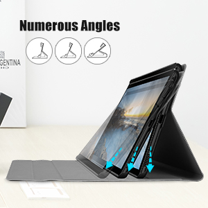 multiple horizontal stand angles