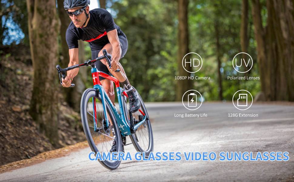 Camera Glasses Video Sunglasses