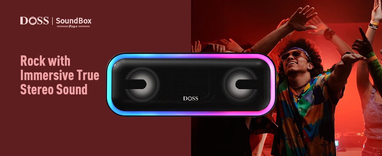 【特価セール】DOSS SoundBox Pro+ Bluetoothスピーカー DOSS SoundBox Pro Plus - Bluetooth Speaker