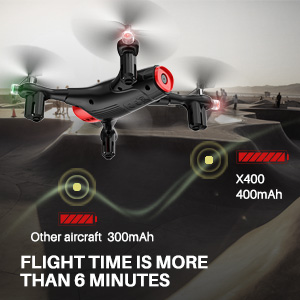 Come with 3 drone batteries