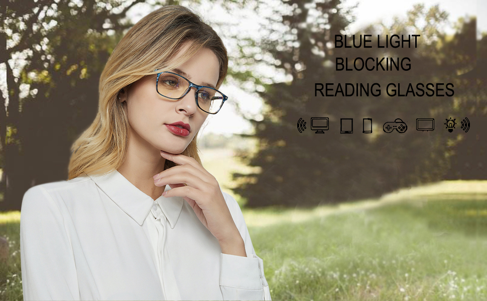 blue light reading glasses