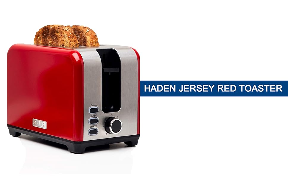 Buy Haden Jersey Red 2 Slice Toaster Online at Low Prices in India Amazon.in