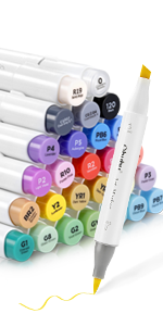 ohoo markers brush tip