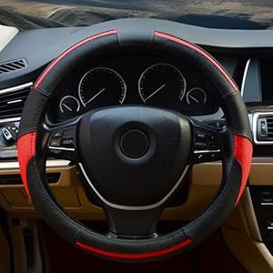 Zatooto 毎日続々入荷 車用 ハンドルカバー 軽自動車 本革 Sサイズ ステアリングカバー おしゃれ ブルー 38cm Ly100 Bl 汚れ滑り防止 四季汎用