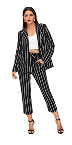 2 Piece Blazer and Pants Set