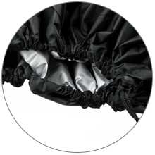 Windproof drawstring