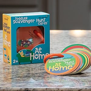 Mollybee Kids Toddler Scavenger Hunt Card Game at Home