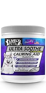  Lively Pets Ultra Soothe Calming Aid Soft Chews