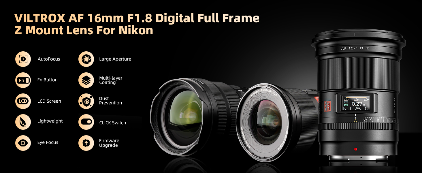 VILTROX AF 16mm F1.8 Zマウント　【ほぼ新品】 VILTROX AF 16mm F1.8 Z [ニコンZ用] 価格比較 - 価格.com