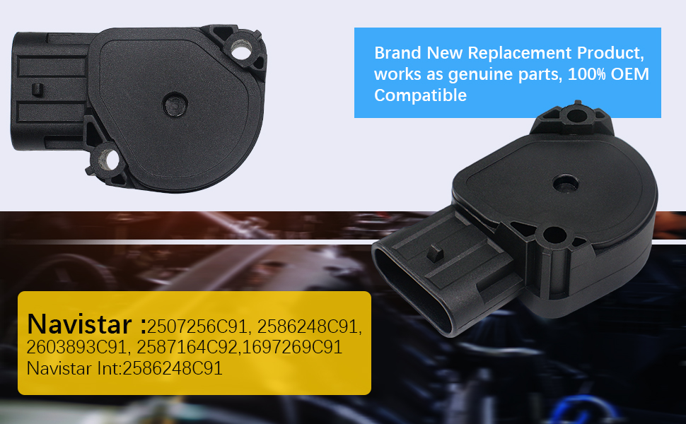 Throttle Position Sensor for Navistar 2603893C91 131973