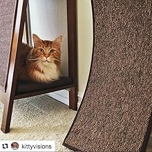 A-Frame Cat Bed from The Refined Feline