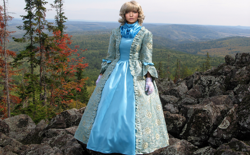 Womens Marie Antoinette Ball Gown