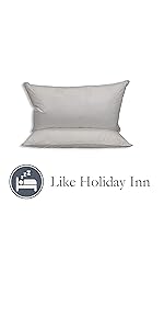 Amazon Com Set Of 2 Pillows Similar To Holiday Inn Soft Blue Cord