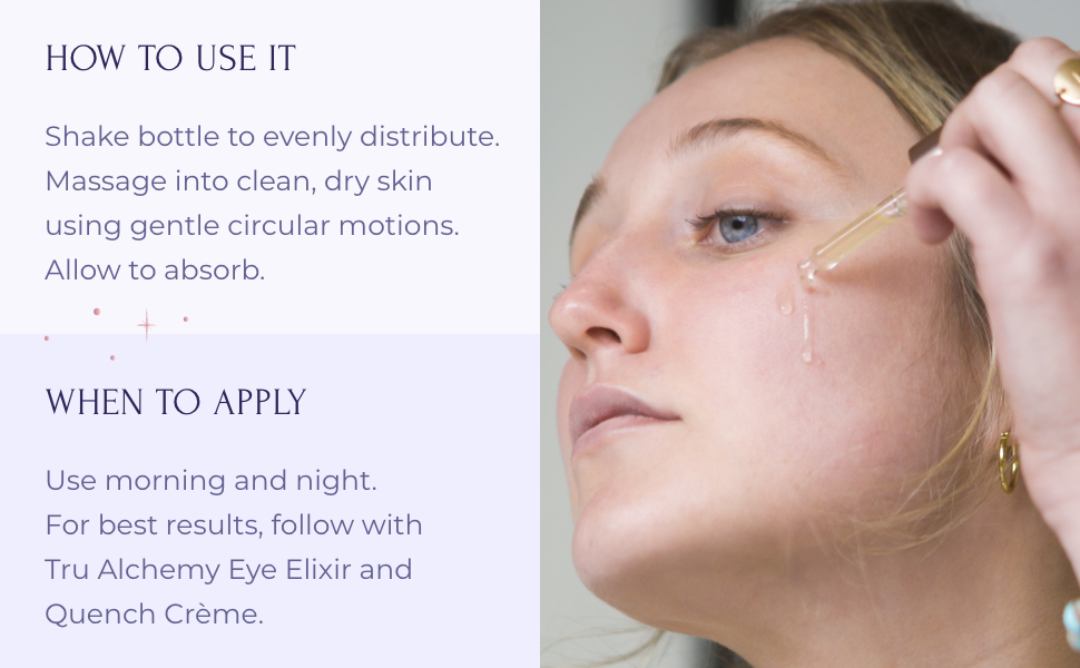 how to use glow serum