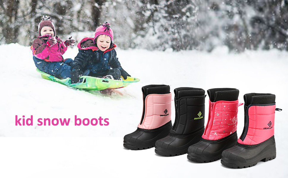 Oakland Mall DREAM PAIRS Boys Girls Snow Boots Winter