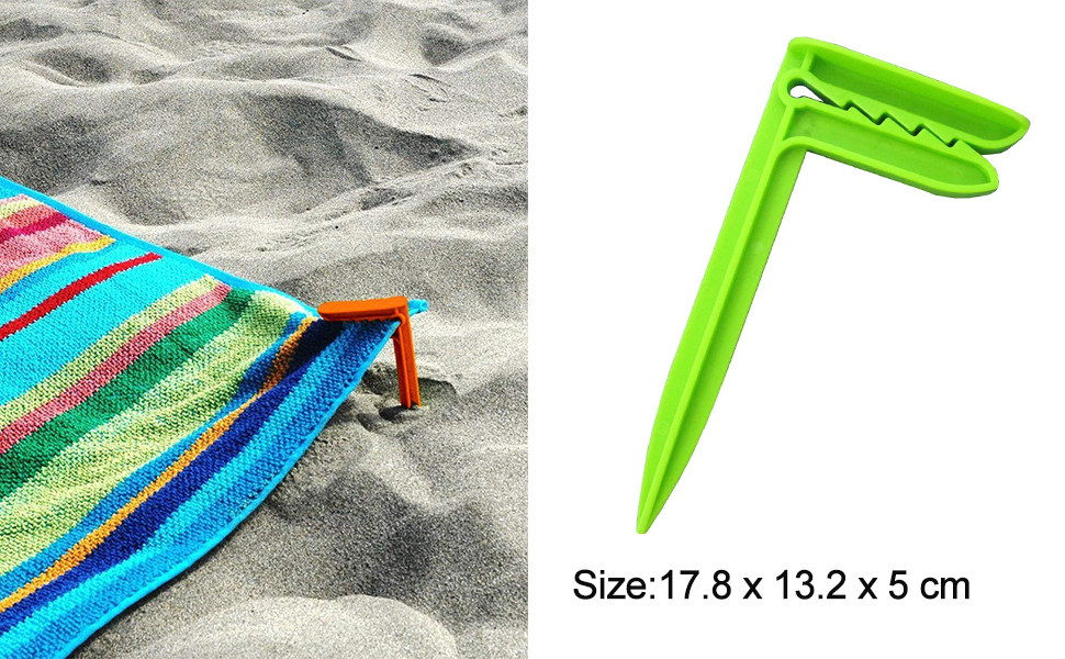 Yeelan Strand Handtuch Clips Decke Picknickbefestigen Pegs Set für