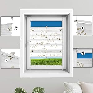 WOLTU Tenda A Rullo Plissettata Oscurante Tessuto Per Finestra Porte Senz 85 X 130 Cm 19 WOLTU Tenda A Rullo Plissettata Oscurante Tessuto Per Finestra Porte Senz 85 X 130 Cm -Vendite ATMOSPHERA || None || Maxwell & Williams