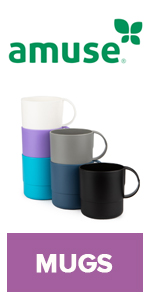 Conjunto de recipientes de alimentos empilháveis e inquebráveis de grau comercial do Alasca com tampa – Feito na Europa (conjunto de 3–40 oz. cada)