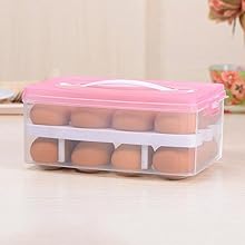 Egg Storage Box 24 Grid 3 egg holder box