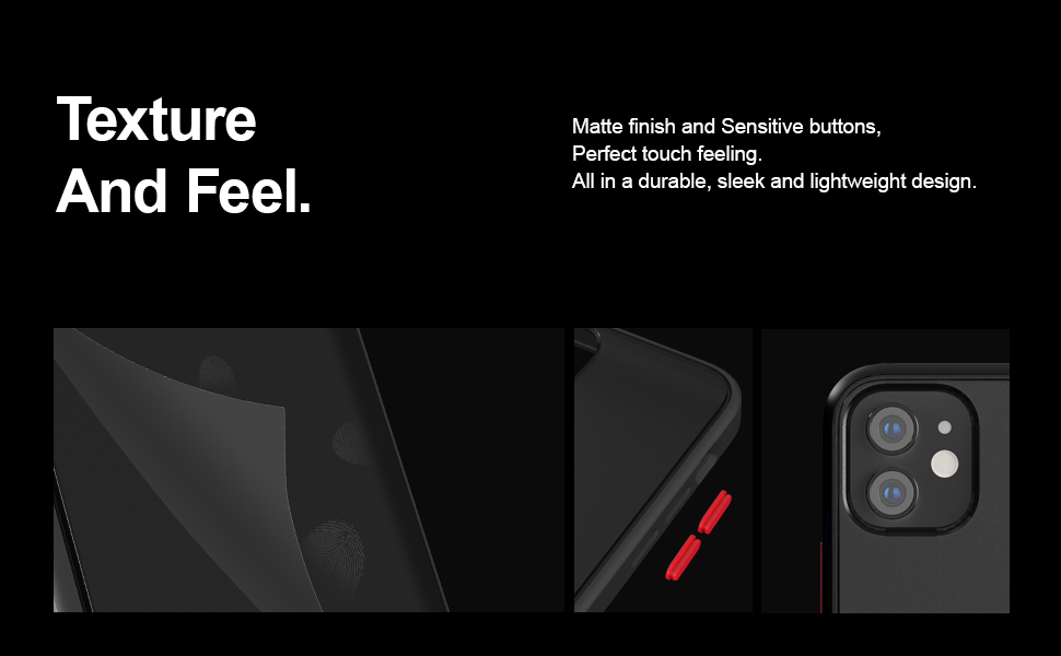 SURPHY Matte Case Compatible with iPhone 12 Mini Case 5.4