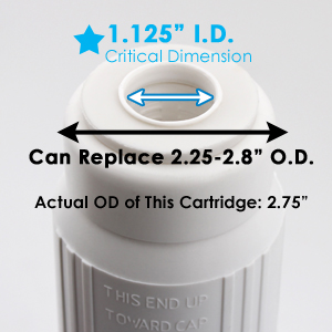 Soft Water Filter for 10 Inch Filter Housing