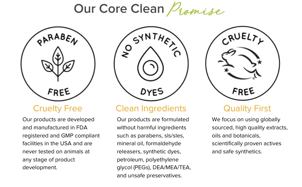 Our Core Clean Promise