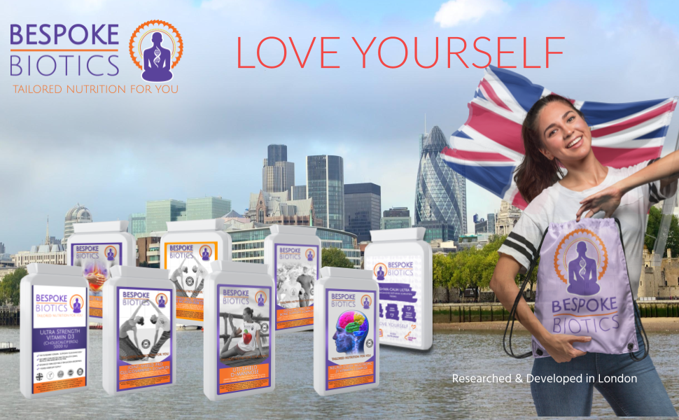 Bespoke Biotics London Brand Range