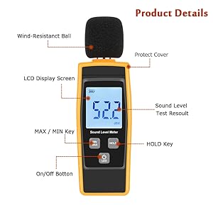 Hand-Held Sound Level Mete