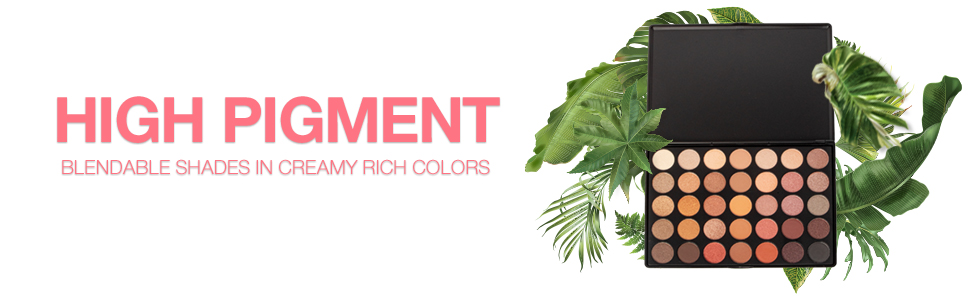 high pigmented colors 35 shades color longlasting long lasting quality palladio