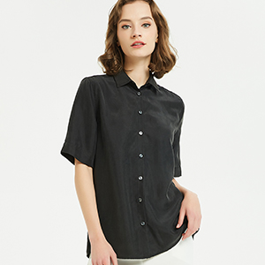 Silk sleeveless button down Clearance
