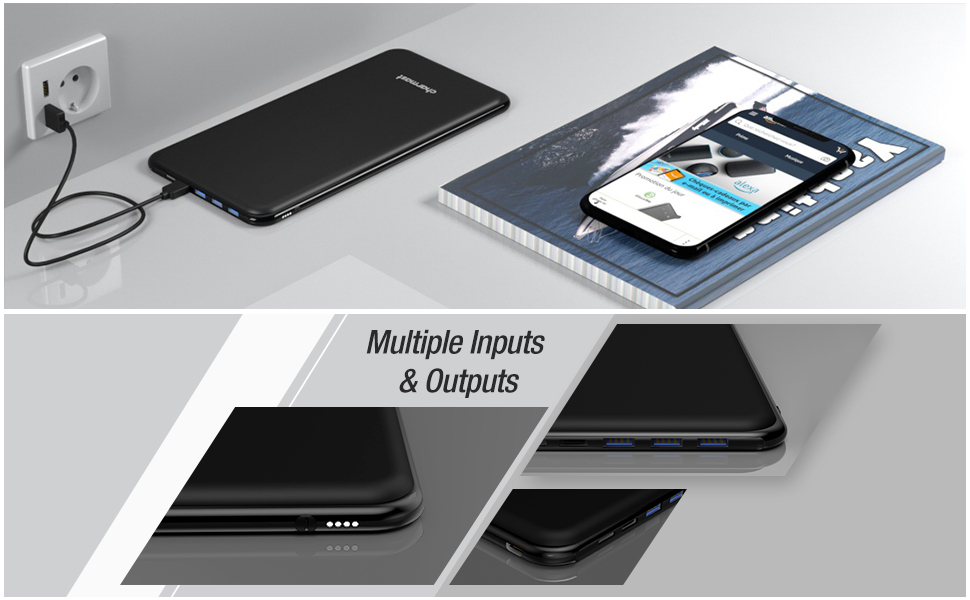 Charmast 26800mAh Power Bank USB C Battery Pack Portable Charger USB C