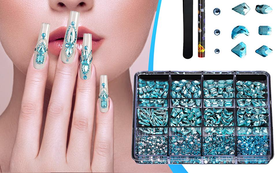 Nails Art Rhinestone Kit, Nails Art Rhinestones