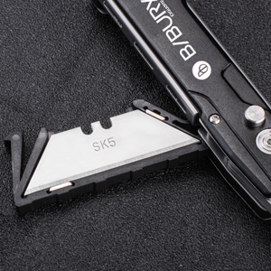 BIBURY Cutter Knife Portable Carpet Knife Professional Foldable Utility Knife with 15 Stainless Steel Blades