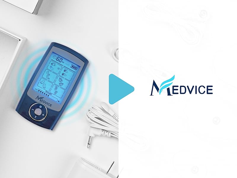 Amazon.com: MEDVICE Rechargeable Tens Unit Muscle Stimulator