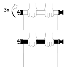 riptide Dry Bag - wasserdichter Packsack mit Umhängegurt | blau | 5l 12 Dry Bag