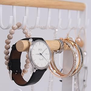 アクセサリー 収納 ネックレス アクセサリー スタンド 木 アクセサリースタンド ホワ ジュエリー収納 ジュエリーツリー スタンド アクセサリー収納 ジュエリーディスプレイスタンド 大容量