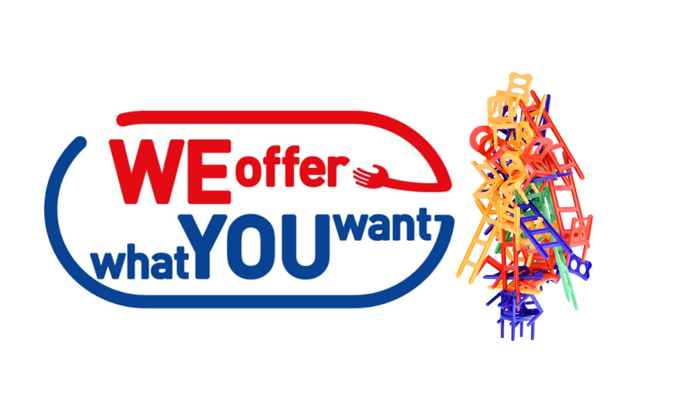 Chairs and Ladders Suspend Family Game Stacking and Balance