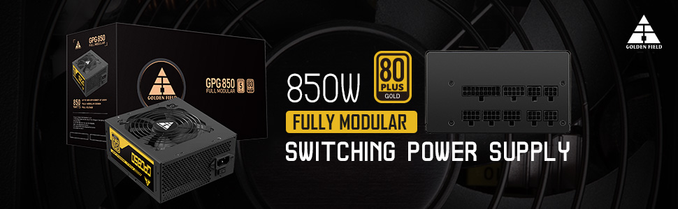 Golden field GPG850 ATX850W gold電源 Golden field GPG850 ATX850W gold電源
