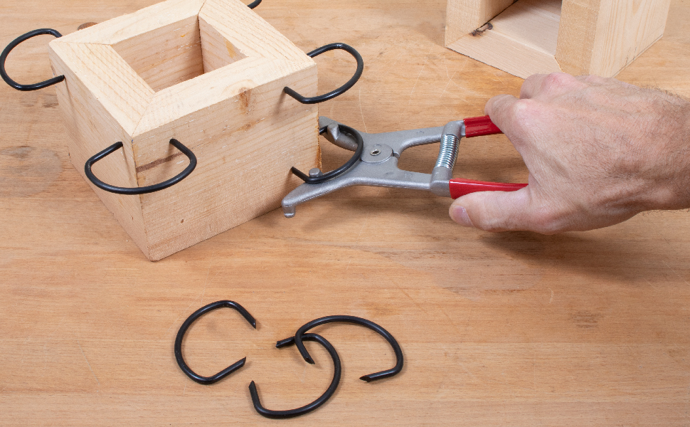 Peachtree Woodworking Supply Spring Miter Clamp 25 Piece Set with 24